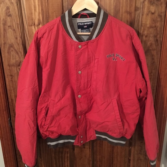 polo sport bomber jacket